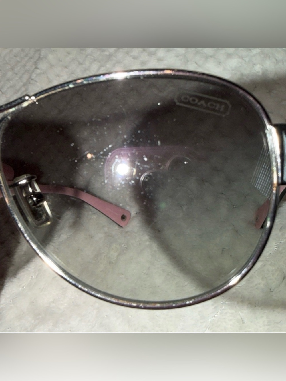 Coach Kristina HC7003 Charity Edition Aviators with Case - Picture 8 of 13